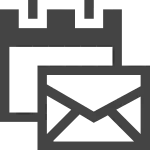 Calendar Envelope SVG Icon